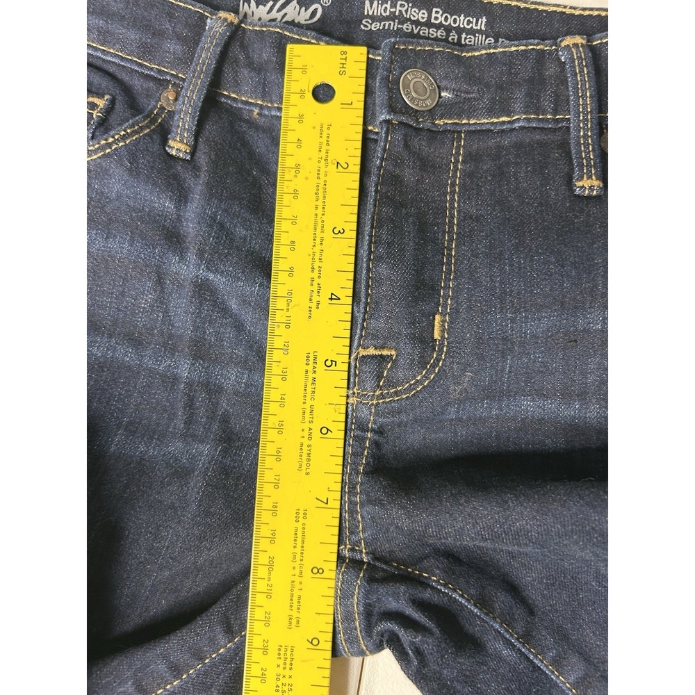 Mossimo Women's Size 6R  Mid Rise Bootcut Stretch Denim Jeans - Picture 6 of 7